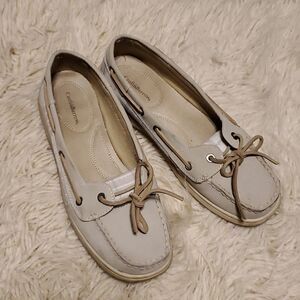 Croft & barrow boat shoes, nice condition
